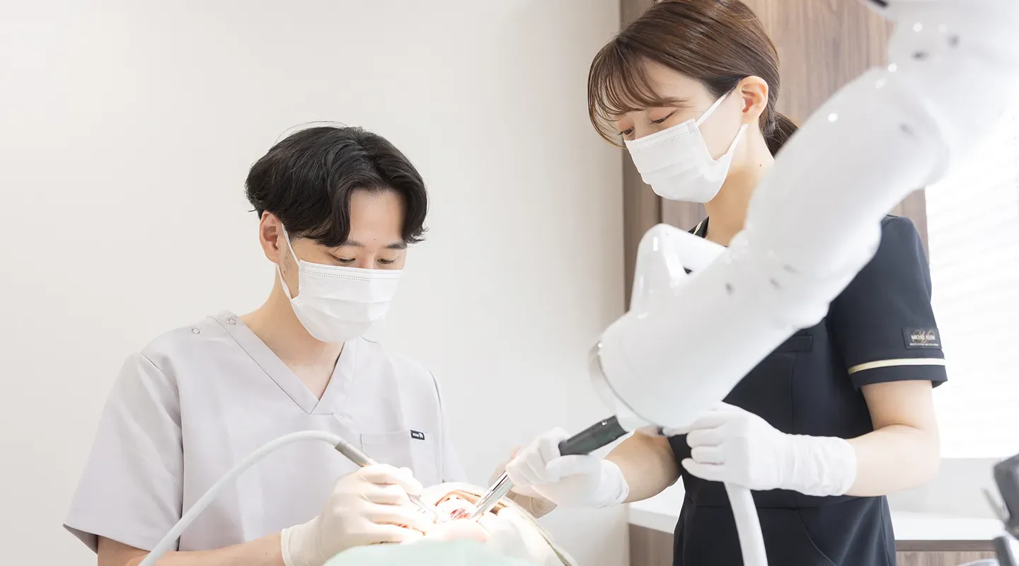 一般歯科から審美までトータルサポート